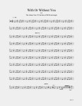 The Eagles - Hotel California - Drum Sheet - Drum Score - Drum Note - Drum Transcription -ドラムスコア - 鼓得分 - 드럼악보