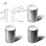 부탁으로 집기를 그려봄. #그려줄랩 #perspective #시계도법 #znlee #스케치 #렌더링 #제품디자인 #sketch #투시몬스터 #투시공장”