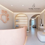 화이트우드톤 깔끔한 15평 애견미용실 인테리어 (남양주 별내동)