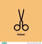 가위 일러스트 백터 ai 다운로드 scissor vector - 어반브러시