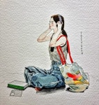 Pin de 형주 김 en 수채화 | Arte de ilustración, Pinturas, Ilustraciones