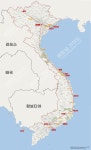 베트남 지도 (한글판)