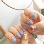 • Nail Design ❤️하트가뿅뿅~! 하트네일 디자인모음 • Nail Design ❤️하트가뿅뿅~!   하트네일 디자인모음
