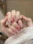 시와이디자인(CYE Designs) | 𖤐자샵 디자인 사용시 출처 표기 부탁드려요.◡̈ 𖤐이 이… | Nail designs, Nail designs summer, Spring nails