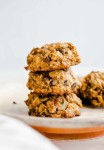 Almond Butter Oat Cookies