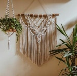 • 인테리어소품 홈데코 최애아이템 마크라메 * macrame wall hanging 마크라메월행잉