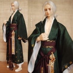 9월신작 [농묵] 철릭+생고사 방령답호 #구체관절인형한복 #인형한복 #bjd#dollhanbok#Korean costume