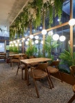 가든분위기 플랜트로 포인트를 준 25평 식당인테리어 (금천구 가산동)