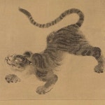 민화교실 - 이용애 민화전 Pin by suisuee on korean minhwa | Tiger art, Tiger painting, Korean art