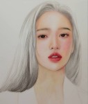 인물화 색연필