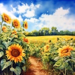 류옥환ᆞ왕초보수채화ᆞ왕초보연필스케치ᆞ on Instagram: “#oilpaintings #꽃그림 #내곡열린문화센터 #유화#해바라기... 