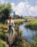 빛의 화가인 토마스 킨케이드(Thomas Kinkade)의 동화속 풍경 같은 그림들