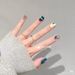 Pin by 010-4564-2119 on 쁘띠스타일 | Art deco nails, Nail art studio, Hello nails
