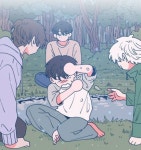 숲속의 담에 있는 강둘남님의 핀 - 2025 | 웹툰, 일러스트레이션, 그림