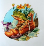 Раскраски에 있는 Llik님의 핀 - 2025 | 민화