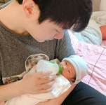 Pin page 진영 on Instagram: 심쿵 우빈이 눈빛모음💘 - #낮과밤이바껴도괜찮아 #건강하게만자라다오 #😶 #생후27일 #귀욤뿜뿜 #신생아... 