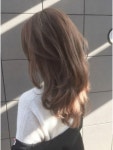 오브레이어드펌 오브레이어드펌 | 긴 헤어 컷, 헤어 트렌드, 헤어 영감