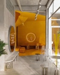 *포스트모더니즘 디자인과 파란색으로 표현한 판다독 사무실-[ STUDIO11 ] PANDADOC OFFICE