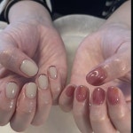 네일베어(nailbear) | on Instagram: "가을 미쳔네🍂🤎 ⠀⠀⠀ ⠀⠀⠀ ⠀⠀⠀ • 제품문의 @yogurtnail.co.kr #요거트젤쿠키베어 #가을네일 #시럽네일 #심플네일"