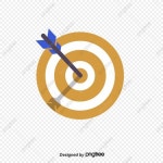 황소의 눈을 맞추다, 황소의 눈을 맞추다, 정확하게 목표, 플로 차트 PNG 일러스트 및 PSD 이미지 무료 다운로드 - Pngtree