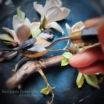 #Art #Craft 나이프 끝으로 표현한 노란색 장미의 피고 지기까지 과정을 스컬프쳐페인팅 기법으로 영원히 간직해... 