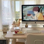 Pin page 리리네집 on Instagram: “봄바람 솔솔 불던 오늘 아침 풍경과 나를 기다려주는 누군가의 예쁜 마음.” | Room... 