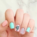 네일사진들 올려볼게요 💅🏼 추억돋는 사진들 🎬🎬 나에겐 너무 소중해 💕💕 #온유네일” | Nails, Kawaii nails, Trendy nails