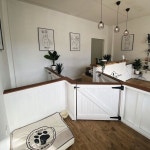 Pin page Pin by Ji on 집 정리 | Dog bathroom, Dog grooming salons, Dog rooms