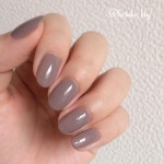 artnails #네일디자인#네일디자인#美爪 🍮🥄 キャラメルにシルバーの粒✨ __________________________ @chroma.... 