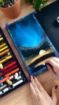 Oil Pastel Basic Landscape Drawing｜오일파스텔 기초 풍경 그리기｜오일파스텔화 YouTube | Oil pastel paintings, Oil pastel... 