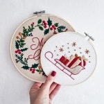 조이스티치 프랑스자수 embroidery | 초급반 도안이 세번이 바뀌었는데 두번째로 했었던 자수하는 소녀자수에요. 요즘은 초급 끝나신... 