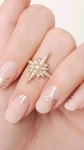 Ideas & Inspiration 유니스텔라 네일_박은경 on Instagram: “minimal #linenails ✨” | Nail art, Minimal nails art, Line nail art