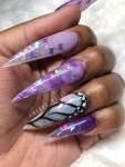 Pin page nail에 있는 beauty님의 핀 - 2025 | 특이한 네일, 아름다운 네일, 간단한 네일