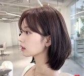 Pin page w에 있는 fun님의 핀 | 앞머리 웨이브, 긴머리 헤어컷, 헤어스타일