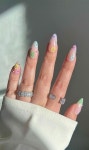 URUURU💿🫧 ⁡ ⁡ ⁡ #うるうるネイル #nail #ネイル #オーロラネイル #クリアネイル #clearnails #젤네일 #네일 #ᄂ... 