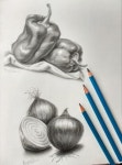 [Pencil Drawing] How to Draw Orange / 오렌지 연필 소묘 기초 정물 정밀 개체묘사 드로잉 그림 그리기 [Pencil Drawing] How to Draw Orange... 