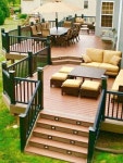 야외 데크와 마당이 있는 단독주택 야외 데크와 마당이 있는 단독주택 : 네이버 블로그 | Patio deck designs, Patio, Backyard deck