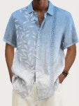 플러스 사이즈 휴가용 더블 러플 트림 V넥 반팔 블라우스 Plus Size Vacation Double Ruffle Trim V-Neck Short Sleeve Blouse
