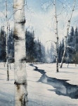 Basic Landscape Watercolor - Autumn Lake (sketch & color name view, material introduce) NAMIL ART 기초 풍경 수채화 - 가을호수... 