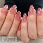 겨울 네일아트 Nail Ideas | Blush nails, Subtle nails, Hello nails