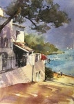 힐링 수채화 그리기 / 풍경화 중급자용 / 색상 정보 / 봄 길 / 김재석 작가 / Watercolor Healing Painting Tutorial [ART JACK]... 