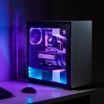 Et PC-noir Manchon De Câble De 118 Pouces Avec Clips, Système... Flexible Pour Bureau Et PC-noir | 정리, 컴퓨터, 케이블