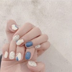 Cute summer nail idea Cute summer nail idea | 가짜 손톱, 프레스온 네일, 플라워 네일