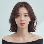 Pin page Pin oleh 서련 di W medium | Gaya rambut, Rambut pendek, Gaya rambut wajah oval