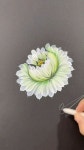 언제나맑음공방 / 광목그림 천아트 핸드페인팅 동백 언제나맑음공방  / 광목그림 천아트 핸드페인팅 동백 - 2024 | 꽃 드로잉, 꽃, 나무 미술