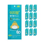이지팜 황사 미세먼지 마스크 소형 KF80 흰색, 1개입, 100개 ￦50590 - 2021 | 마스크