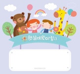 __적합한콘텐츠,곰,교육,귀여움,기린,나무,남자,남자어린이,동물,두명,리본,무지개,미소,사람,색,손들기,어린이,여자,여자어린이,유치원,유치원생... 