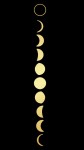 Gold Moon Phases | Gold moon, Moon tattoo, Phone backgrounds