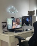 Pin by 미나 on Desk/Gaming Setup | Game room design, Video game room design, Gamer room decor