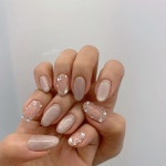 комментариев — 𝓝𝓪𝓲𝓵 𝓑𝓲𝓷 네일빈... 🤍⠀ ⠀ ⠀ 𝓝?… | Bling nails, Nail jewels, Fashion nails